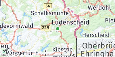 Google Map of Oberbrügge