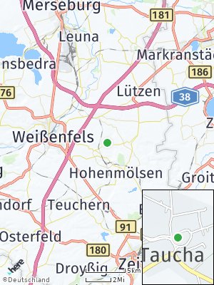 Here Map of Taucha bei Weißenfels