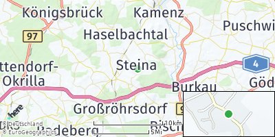 Google Map of Steina bei Pulsnitz