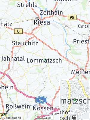 Here Map of Lommatzsch