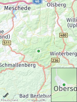 Here Map of Obersorpe