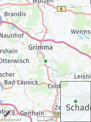 Here Map of Großbothen