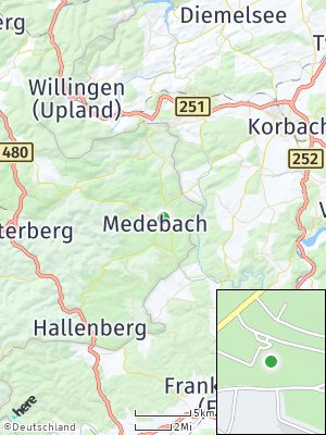 Here Map of Medebach