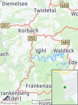 Here Map of Vöhl