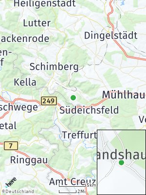 Here Map of Hildebrandshausen