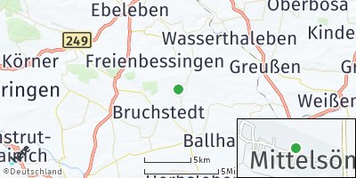 Google Map of Mittelsömmern