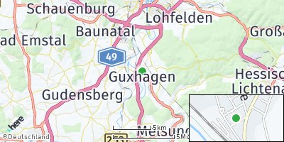 Google Map of Guxhagen