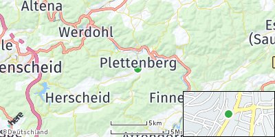 Google Map of Plettenberg