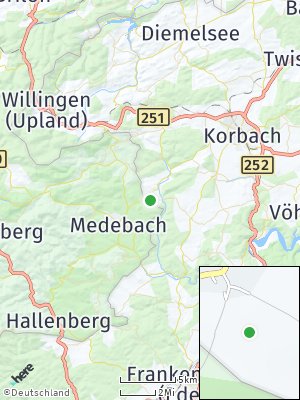 Here Map of Hillershausen