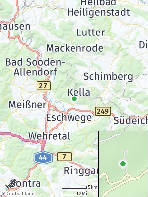 Here Map of Meinhard bei Eschwege