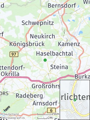Here Map of Oberlichtenau