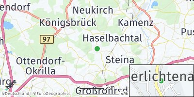 Google Map of Oberlichtenau