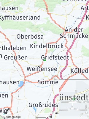 Here Map of Günstedt