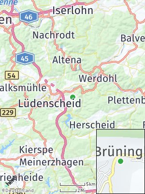 Here Map of Brüninghausen