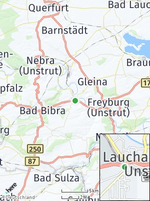 Here Map of Laucha an der Unstrut