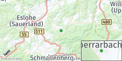 Google Map of Oberrarbach