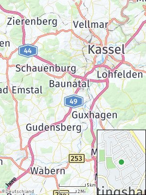 Here Map of Hertingshausen