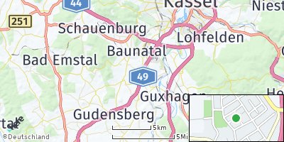 Google Map of Hertingshausen