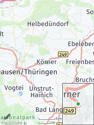 Here Map of Körner