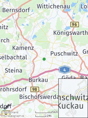 Here Map of Panschwitz-Kuckau