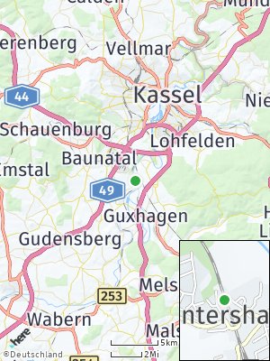 Here Map of Guntershausen