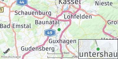 Google Map of Guntershausen