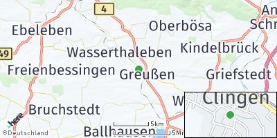 Google Map of Clingen