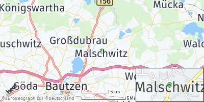 Google Map of Malschwitz