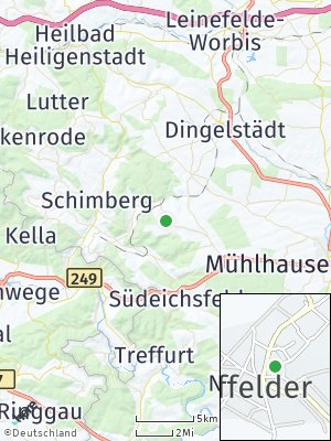 Here Map of Effelder bei Leinefelde