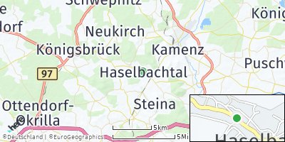Google Map of Haselbachtal