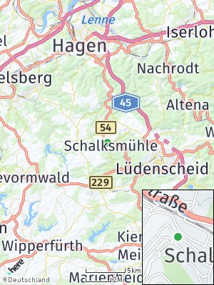 Here Map of Schalksmühle