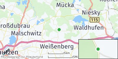 Google Map of Hohendubrau