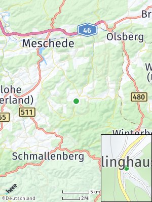 Here Map of Gellinghausen