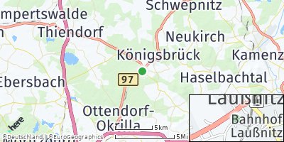 Google Map of Laußnitz
