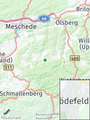 Here Map of Bödefeld