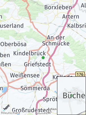 Here Map of Büchel bei Sömmerda