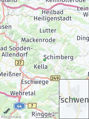 Here Map of Pfaffschwende