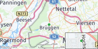 Google Map of Brüggen