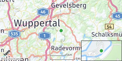 Google Map of Beyenburg
