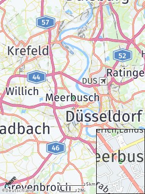 Here Map of Meerbusch