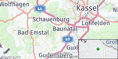 Google Map of Großenritte