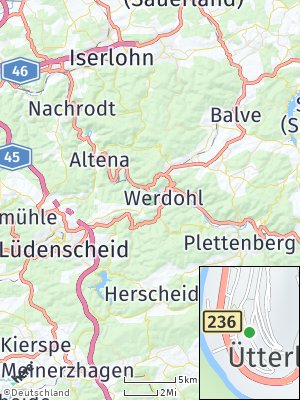 Here Map of Ütterlingsen