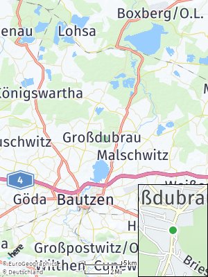 Here Map of Großdubrau