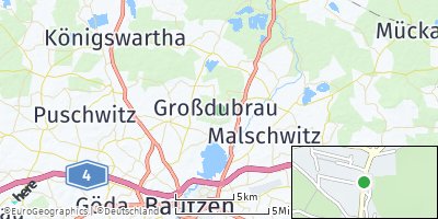 Google Map of Großdubrau