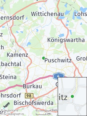 Here Map of Räckelwitz