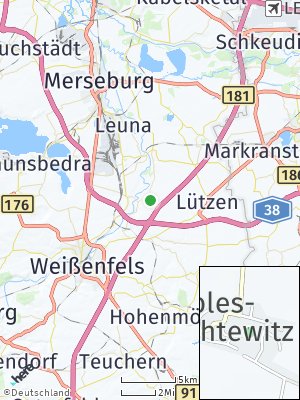 Here Map of Oebles-Schlechtewitz