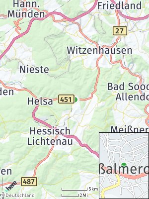 Here Map of Großalmerode