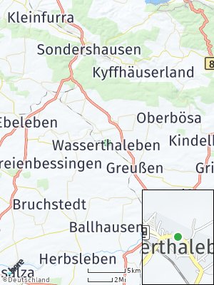 Here Map of Wasserthaleben