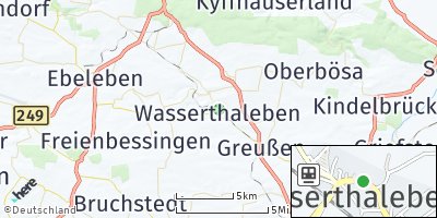 Google Map of Wasserthaleben
