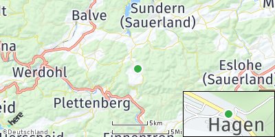 Google Map of Hagen